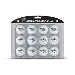 Nashville Predators Golf Dozen Ball Pack 14503   