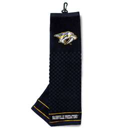 Nashville Predators Golf Embroidered Towel 14510   