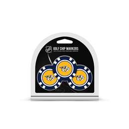 Nashville Predators Golf 3 Pack Golf Chip 14588