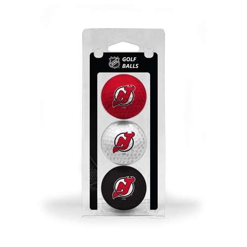 New Jersry Devils Golf 3 Ball Pack 14605   