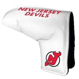 New Jersey Devils Tour Blade Putter Cover (White) - Printed 