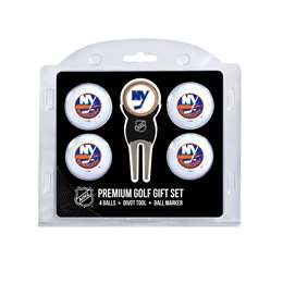 New York Islanders Golf 4 Ball Gift Set 14706   