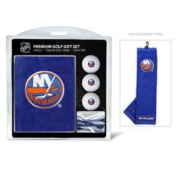 New York Islanders Golf Embroidered Towel Gift Set 14720   