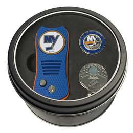 New York Islanders Golf Tin Set - Switchblade, Cap Clip, Marker 14757   