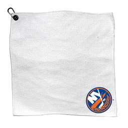 New York Islanders Microfiber Towel - 15" x 15" (White) 