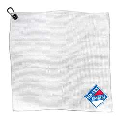 New York Rangers Microfiber Towel - 15" x 15" (White) 