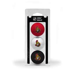 Ottawa Senators Golf 3 Ball Pack 14905   