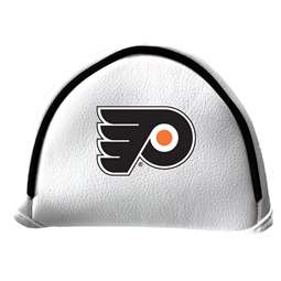 Philadelphia Flyers Putter Cover - Mallet (White) - Printed Black