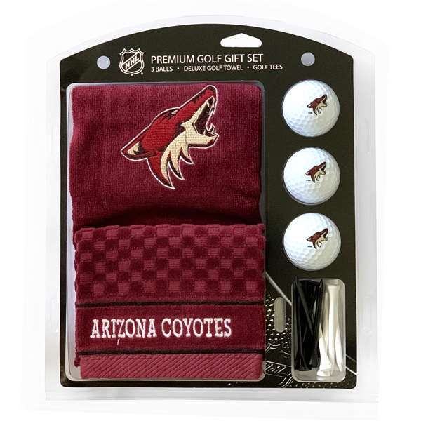 Arizona Coyotes Golf Embroidered Towel Gift Set 15120   