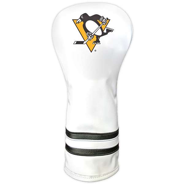 Pittsburgh Penguins Vintage Fairway Headcover (White) - Printed 