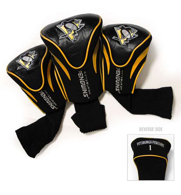 Pittsburgh Penguins Golf 3 Pack Contour Headcover 15294   