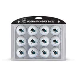 San Jose Sharks Golf Dozen Ball Pack 15303