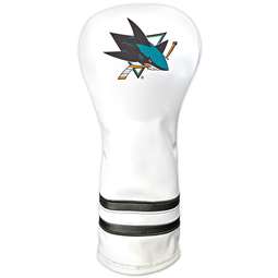 San Jose Sharks Vintage Fairway Headcover (White) - Printed