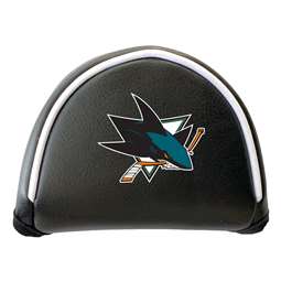 San Jose Sharks Putter Cover - Mallet (Colored) - Printed