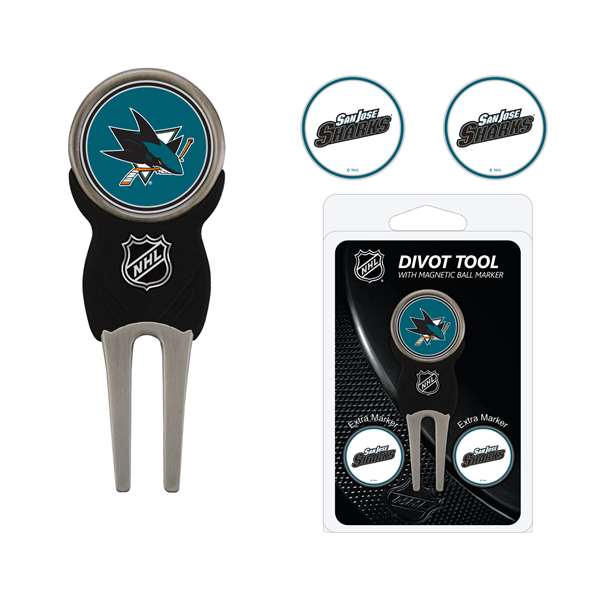 San Jose Sharks Golf Signature Divot Tool Pack  15345   