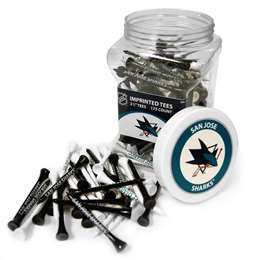 San Jose Sharks Golf 175 Tee Jar 15351   