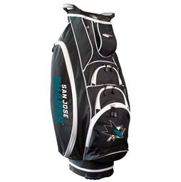 San Jose Sharks Albatross Cart Golf Bag Black