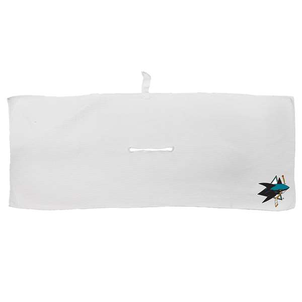 San Jose Sharks Microfiber Towel - 16" x 40" (White) 