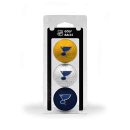 St. Louis Blues Golf 3 Ball Pack 15405