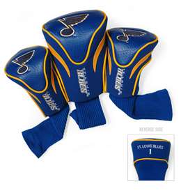 St. Louis Blues Golf 3 Pack Contour Headcover 15494   