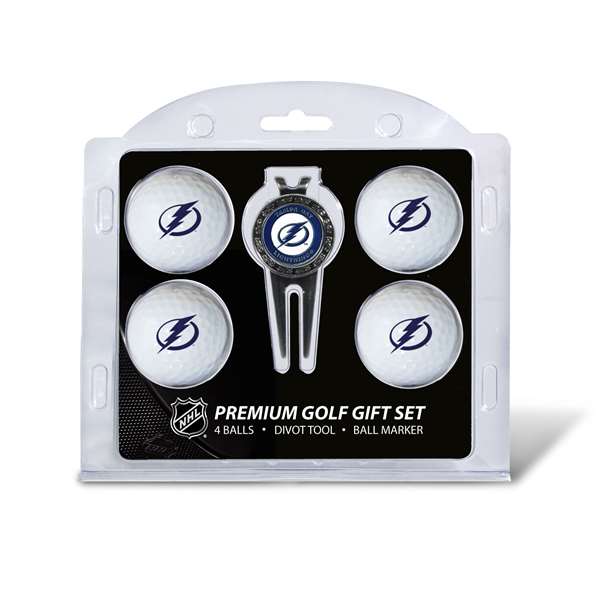 Tampa Bay Lightning Golf 4 Ball Gift Set 15506   