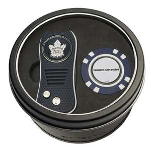 Toronto Maple Leafs Golf Tin Set - Switchblade, Golf Chip   