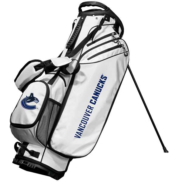 Vancouver Canucks Birdie Stand Golf Bag - White  