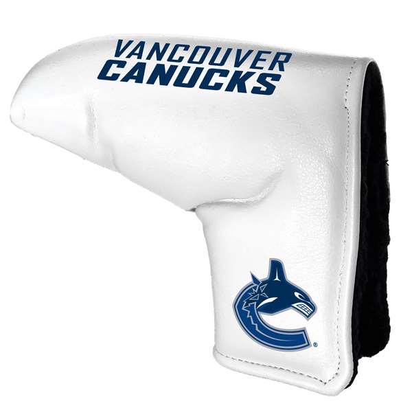 Vancouver Canucks Tour Blade Putter Cover (White) - Printed 