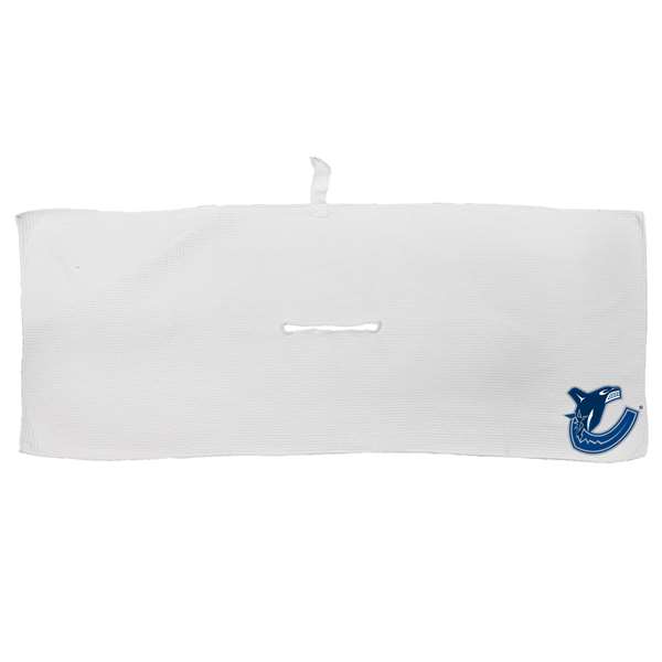 Vancouver Canucks Microfiber Towel - 16" x 40" (White) 