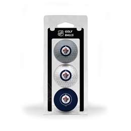 Winnipeg Jets Golf 3 Ball Pack 15905