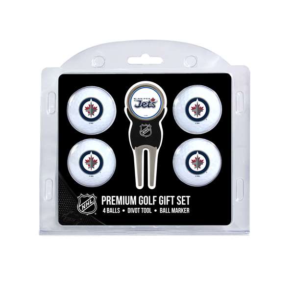 Winnipeg Jets Golf 4 Ball Gift Set 15906   