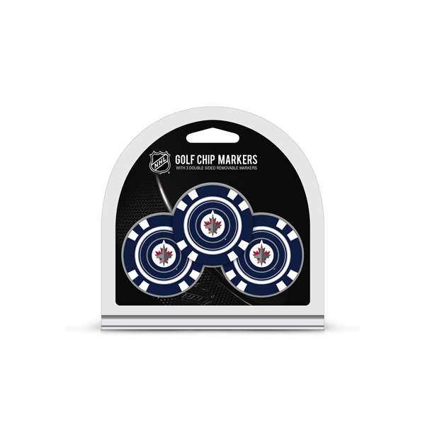 Winnipeg Jets Golf 3 Pack Golf Chip 15988   