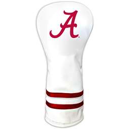 Alabama Crimson Tide Vintage Fairway Headcover (White) - Printed 