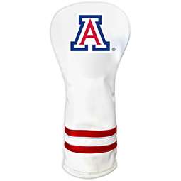 Arizona Wildcats Vintage Fairway Headcover (White) - Printed