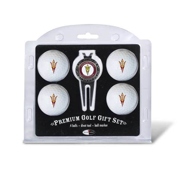 Arizona State University Sun Devils Golf 4 Ball Gift Set 20306   