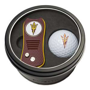 Arizona State University Sun Devils Golf Tin Set - Switchblade, Golf Ball   
