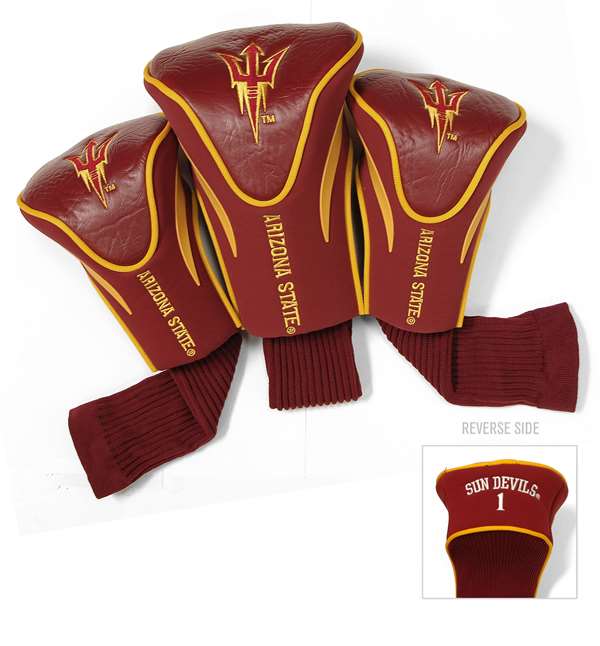 Arizona State University Sun Devils Golf 3 Pack Contour Headcover 20394