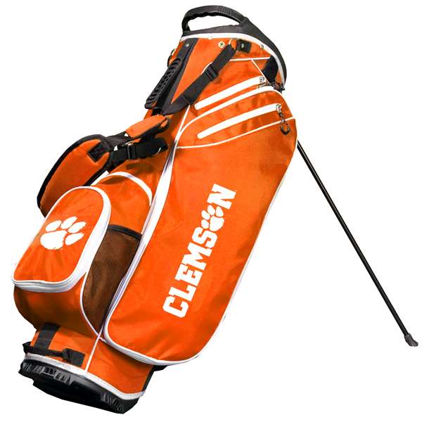 Clemson Tigers Birdie Stand Golf Bag - Orange  