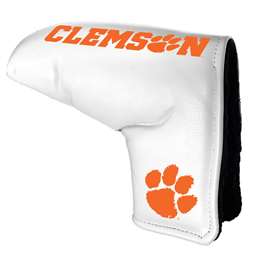 Clemson Tigers Tour Blade Putter Cover (White) - Printed 