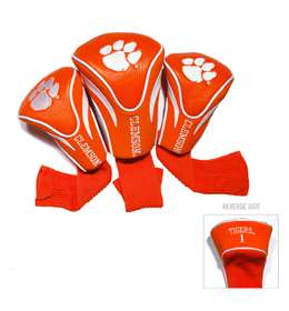 Clemson University Tigers Golf 3 Pack Contour Headcover 20694