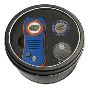 Florida Gators Golf Tin Set - Switchblade, Cap Clip, Marker 20957   