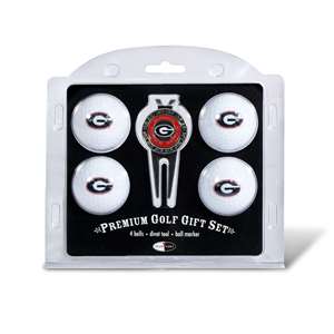Georgia Bulldogs Golf 4 Ball Gift Set 21106   