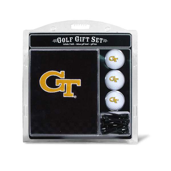 Georgia Tech Yellow Jackets Golf Embroidered Towel Gift Set 21220