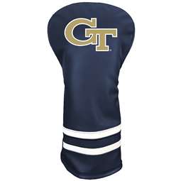 Georgia Tech Yellow Jackets Vintage Driver Headcover (ColoR) - Printed 