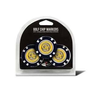 Georgia Tech Yellow Jackets Golf 3 Pack Golf Chip 21288   