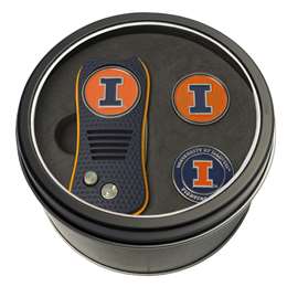 Illinois Fighting Illini Golf Tin Set - Switchblade