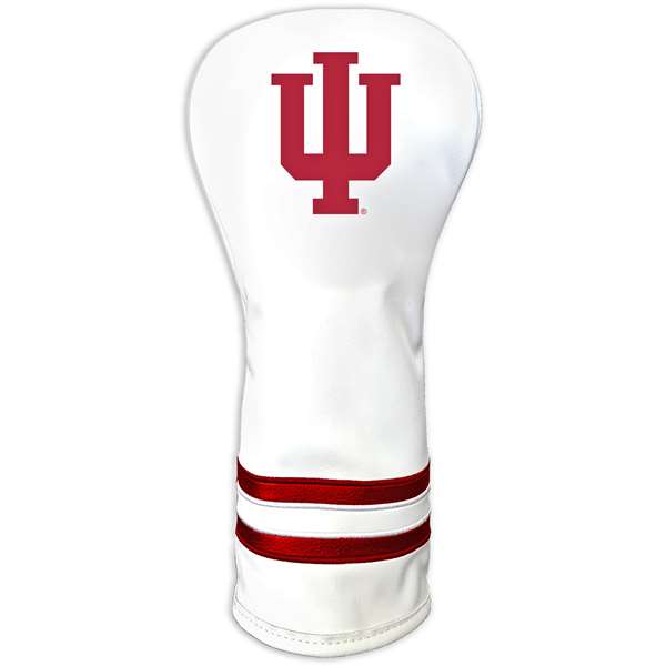 Indiana Hoosiers Vintage Fairway Headcover (White) - Printed 