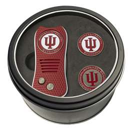 Indiana University Hoosiers Golf Tin Set - Switchblade, 2 Markers 21459   