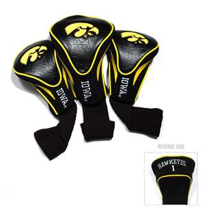 University of Iowa Hawkeyes Golf 3 Pack Contour Headcover 21594