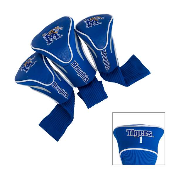 Memphis University Tigers Golf 3 Pack Contour Headcover 21694   